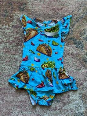 Bums and Roses taco dress